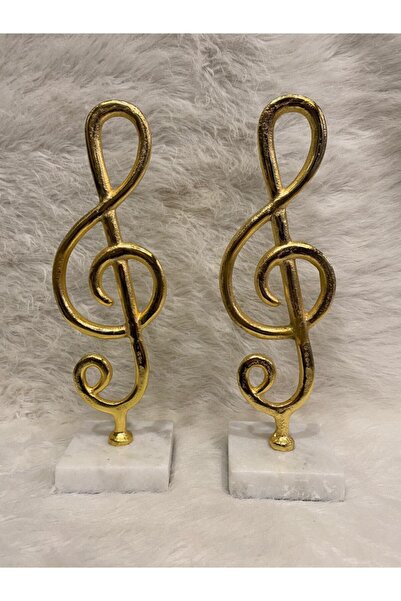 Metal Mermer Ayaklı Sol Anahtarı 36cm
