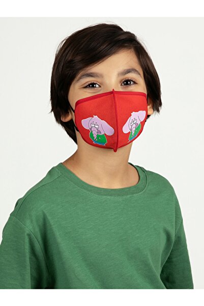 Halter Kral Şakir Lisanslı Saf Gümüşlü Antivirüs Maske (fil Necati) 5-7