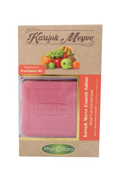 Phytoflora صابون خلاصة الفواكه المختلطة 125 جم