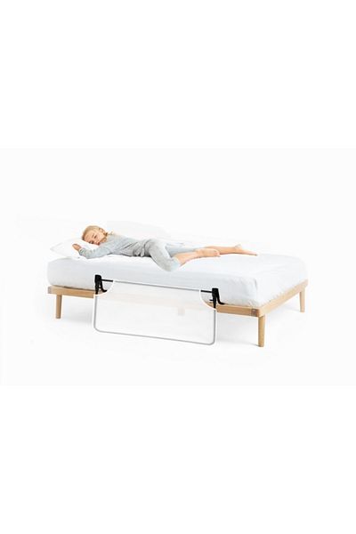 AGUBUGU BABY White Patternless Foldable Bed Barrier 120X68Cm