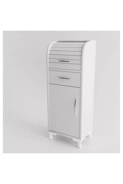 ANADOLU YATAK Kapaklı Çekmeceli Çok Amaçlı Kiler Dolabı Banyo Dolabı