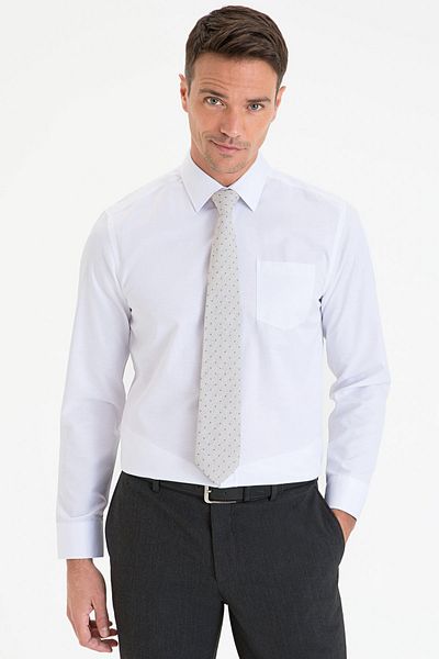 Pierre Cardin Ανδρικό λευκό πουκάμισο Basic Fit G021GL004.000.1120390