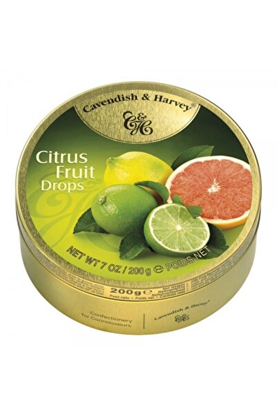 Cavendish & Harvey Karışık Limon Şekeri Citrus Fruit Drops 200 gr