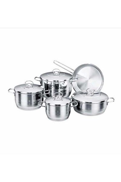 KORKMAZ Astra 9 Piece Cookware Set A1900