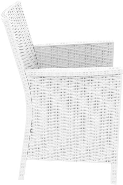 Siesta California Koltuk Beyaz (Minderli)