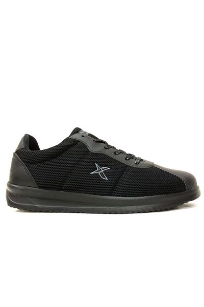 Kinetix Women's Black Lace-Up Sneakers Sneakers