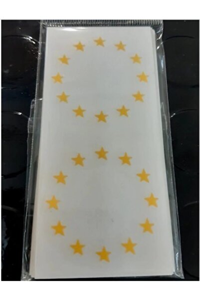 CMS OTO AKSESUAR Plaka Sticker - Plaka Avrupa Birliği Sticker - Sticker