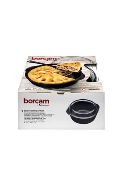 Paşabahçe 59013 Model Round Granite Non-Stick Pot