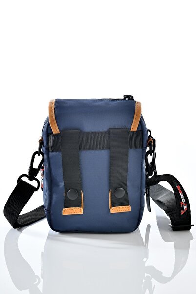 YOUNG 31050 Чоловіча сумка через плече з довгими ременями, темно-синя