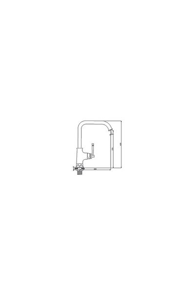 Newarc Pera Sink Faucet - Bright Copper961535