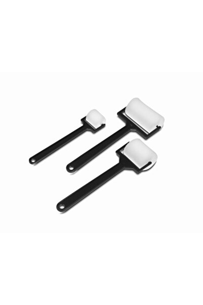 Cenova Art مجموعة فرش إسفنجية دوارة 2.5 - 4 - 6 سم، مجموعة من 3 قطع