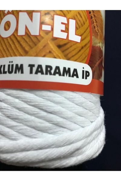 Önel Μπροστινό σχοινί σάρωσης Twisting 250 Gr 60 Mt Λευκό