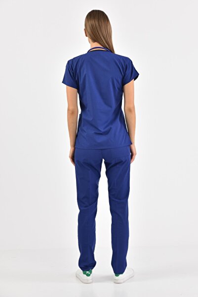 Owlet Medikal Saks Blue Scrubs Uniform Set