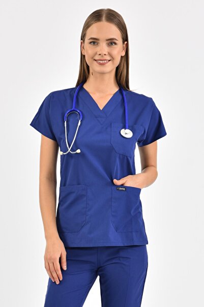 Owlet Medikal Saks Blue Scrubs Uniform Set