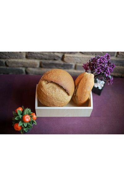 SELENA Wooden Maple Bread Basket