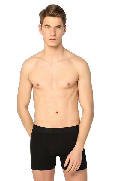 Tutku Men's Black Boxer 4-pack