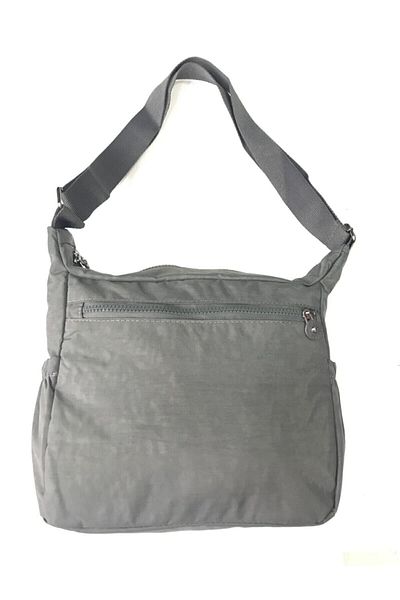 Bevitton Χρήσιμη ελαφριά τσάντα Klinkir Postman Grey Multi-Pocket