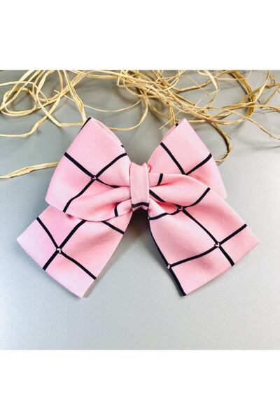 seyranat Agrafă de păr cu fundă automată de culoare roz pentru femei - Seria ...