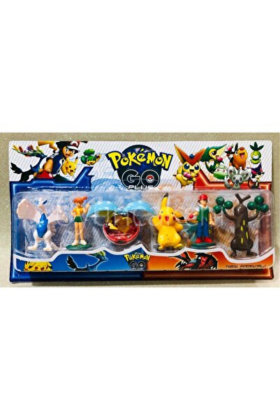 Genel Markalar Pokemon Go Poke Topu Ve Pokemon Karakter Oyuncak 7 Parça