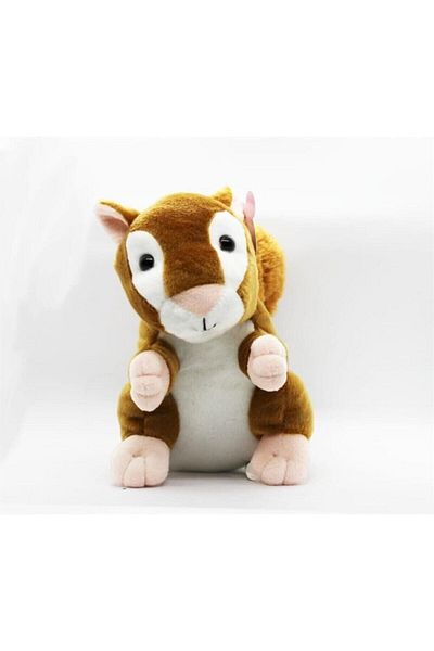 Toystop Plush Squirrel 23 cm 2 Colors Kzl Df S3248