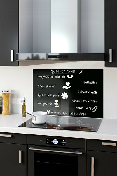 Decorita Anneler Gününe Özel Siyah Fon 49,5 cm X 76 cm