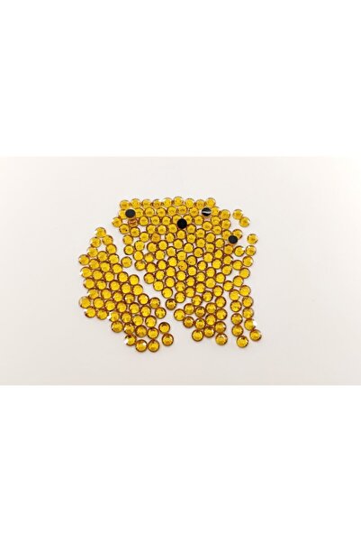 yiğit aksesuar 5 Mm Iron and Adhesive Glazing Stones 500 Pieces