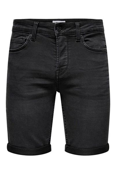 Only & Sons Erkek Siyah Life Reg Blk Jog Sht Pk 8581 Noos