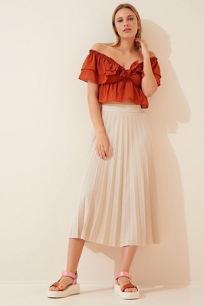 Happiness İstanbul Rock - Beige - Midi