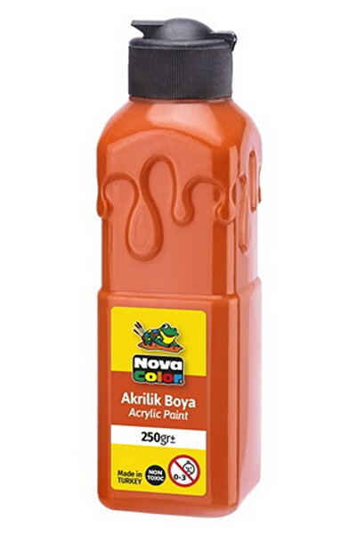 Nova Color 250 Gram Akrilik Boya Turuncu (nc-3017)