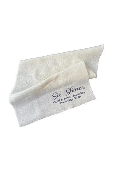 Sir Shine 26x18cm Pvc Kutulu Polar Beyaz Altın Ve Gümüş Parlatma Bezi