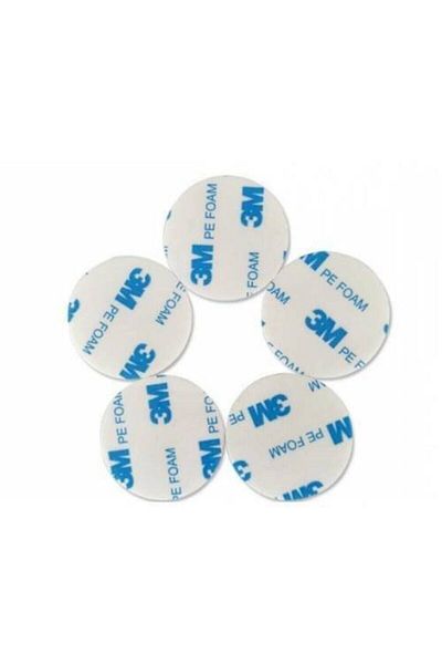 Dünya Magnet 50Pcs 3m Sparkling, Double-sided Tape, Round Cut, Very Strong, (diameter: 20 Mm)