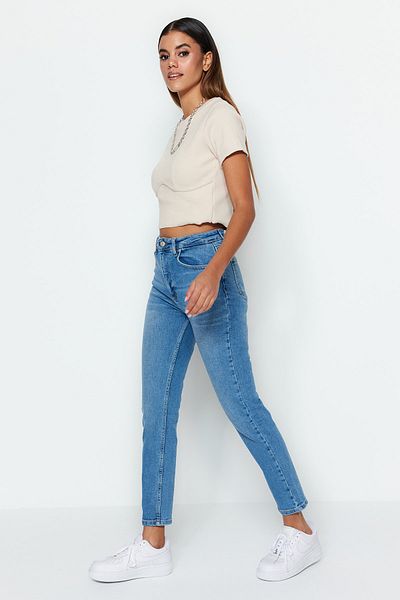 Trendyol Collection Jeans - Blau - Slim