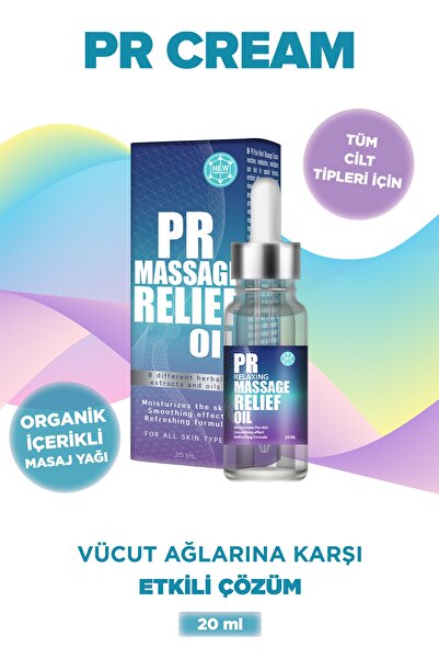 PR Massage Relief Oil Ağrı Ve Masaj Yağı 20 Ml