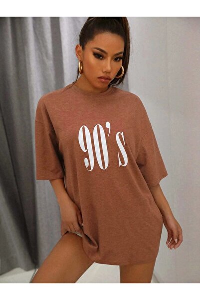 Machetta Γυναικείο μπλουζάκι με στάμπα 90's Oversize