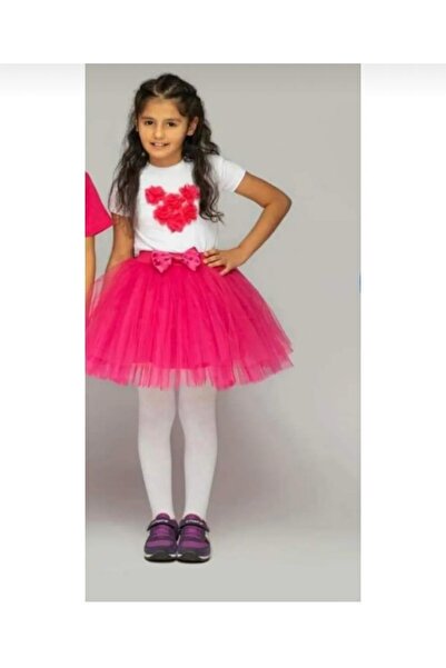 Yakalaa زي تنورة توتو على شكل تي شيرت لأداء 23 أبريل للفتيات