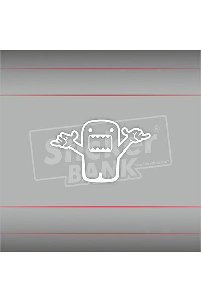 Sticker Bank Domo Kun Car Sticker
