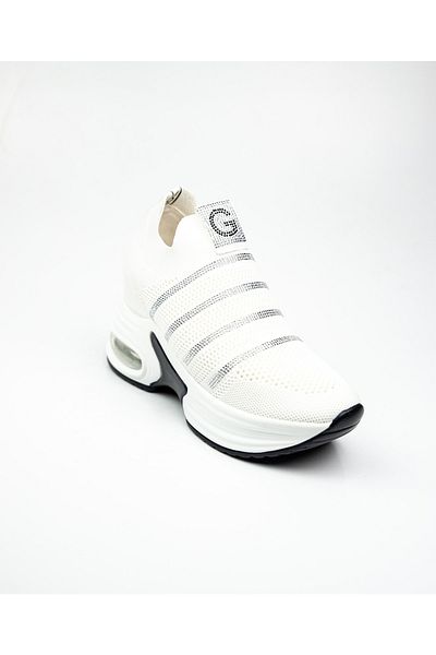 Guja 300 - 4 Pantofi de damă casual cu talpă groasă albă