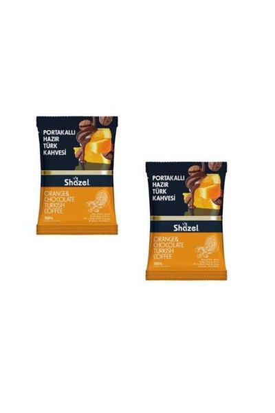 Shazel Turkish Coffee with Orange 100 Gr X 2 Pieces