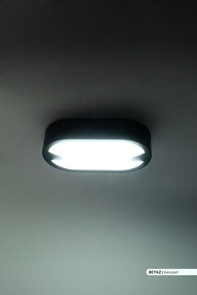 ACK 15w Led Wall Fixture 6500k White Light Decorative Outdoor Garden Lighting