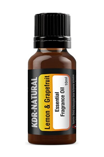 kdr natural Limon&Greyfurt uçucu yağ Buhurdanlık yağı Difüzör esansı Oda koku...