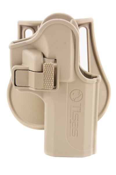 Polis Sepeti Unicorn Zigana Tabanca Kılıfı Taktik Kilitli Çöl Rengi