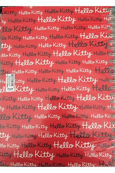 Umur Hello Kitty A4 150 Yp Checkered Spiral Notebook