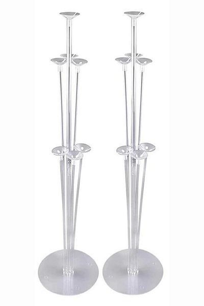 Larenya 2 Pieces of 7 Balloon Stands & Balloon Decoration Stand & Domestic Production A Quality & Birthday Party Decoration