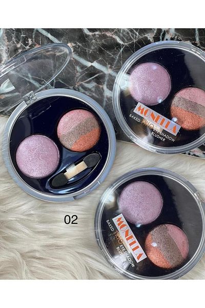 Monella 2-Piece Eye Makeup Set - Eyeshadow Palette