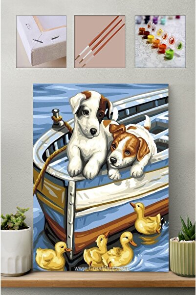 Carmen Sayılarla Boyama Seti - Ördekler