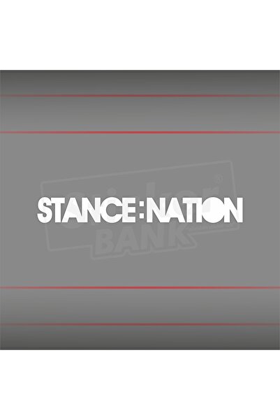 Sticker Bank ملصق سيارة ستانس نيشن