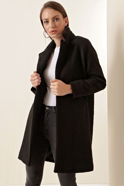 Bigdart Coat - Black - Double-breasted