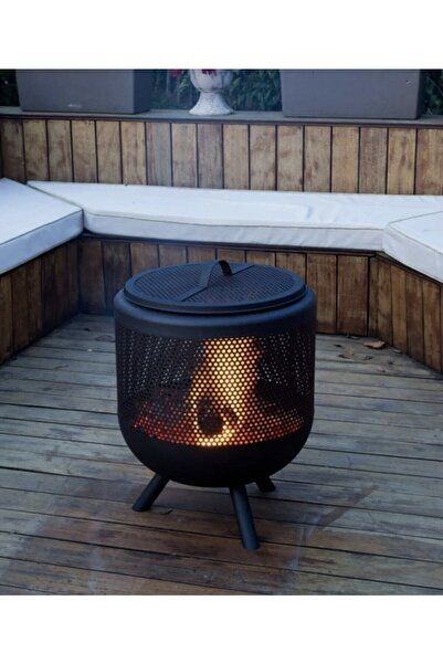 Genel Markalar Özel Yanmaz Boya Bahçe Sobası , Ateş Çukuru , Dış Mekan Şömine...
