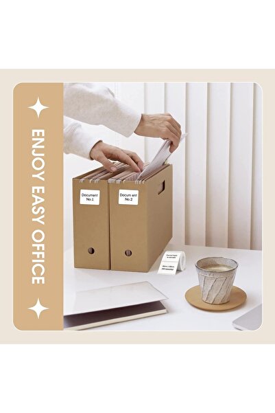 NiiMbot 50x30mm Beyaz Etiket B21/b1/b3s Için 230 Adet Yırtılmaz, Sudan Ve Yağdan Etkilenmez