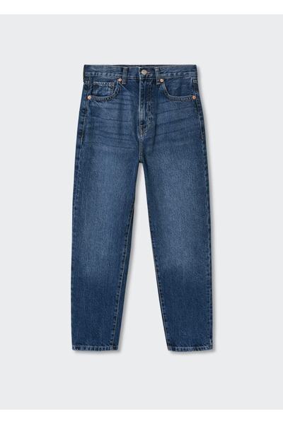 MANGO Woman Magas derekú Jean anyuka